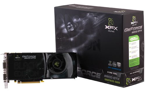 Видеокарта XFX GeForce 9800GTX Black Edition