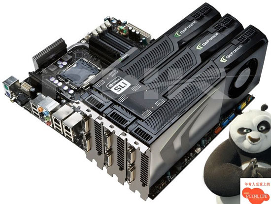GeForce GTX 280 в 3-way SLI