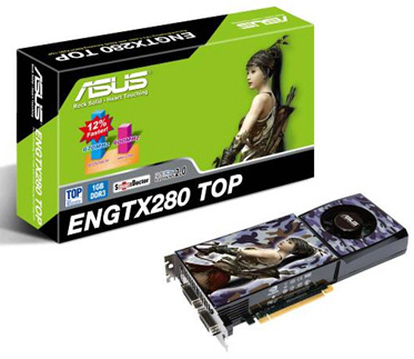 Видеокарта ASUS GeForce GTX 280 и GTX 260