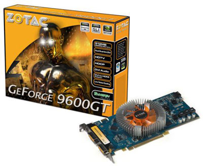 Видеокарта ZOTAC GeForce 9600GT Synergy Edition