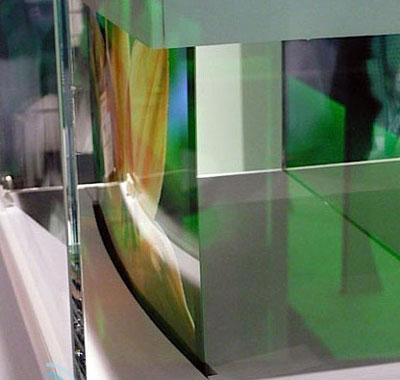 Sony curved OLED display
