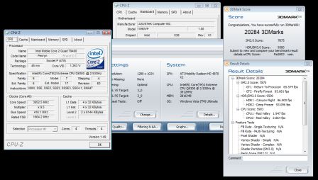 ATI Mobility Radeon HD 4870 X2 3DMark result