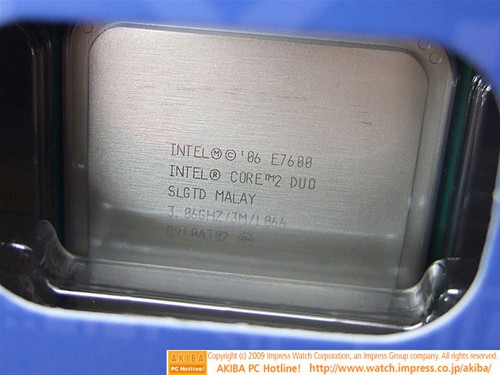 процессоры Intel Core 2 Duo E7600