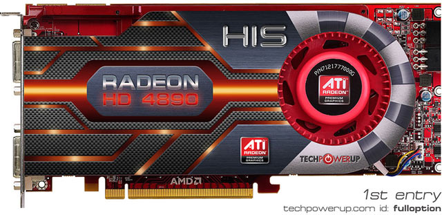 дизайн Radeon HD 4890