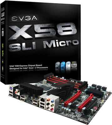 Материнская плата EVGA X58 SLI Micro
