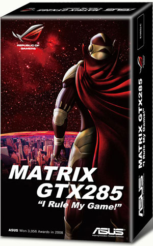 видеокарта ASUS ROG Matrix GTX 285