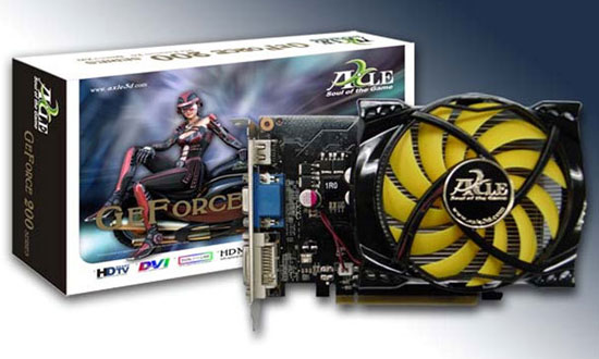видеокарта Axle GeForce GT 240