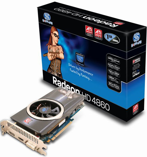видеокарта Sapphire Radeon HD 4860