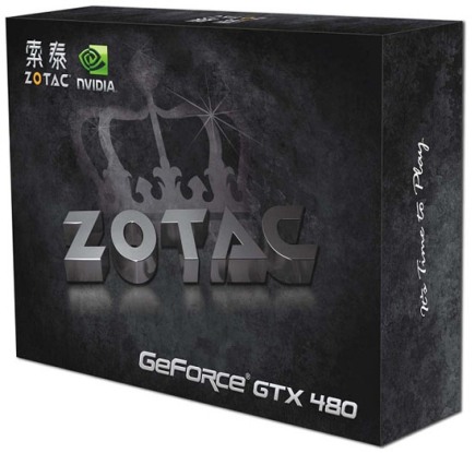 Видеокарта Zotac GeForce GTX 480 Premium