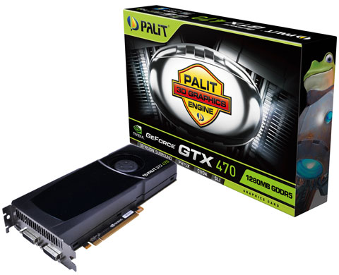 видеокарта Palit GeForce GTX 470
