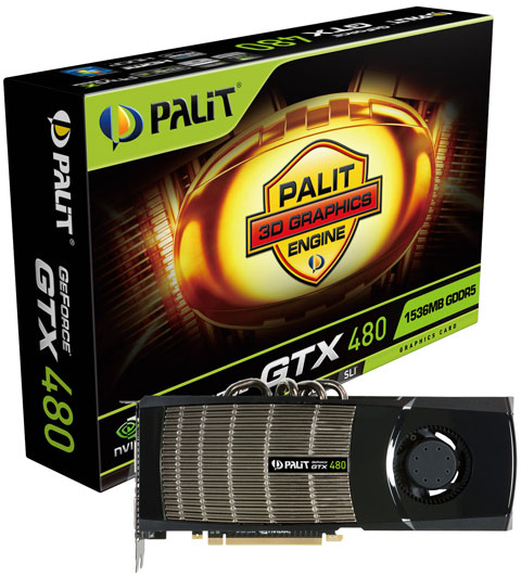 видеокарта Palit GeForce GTX 480