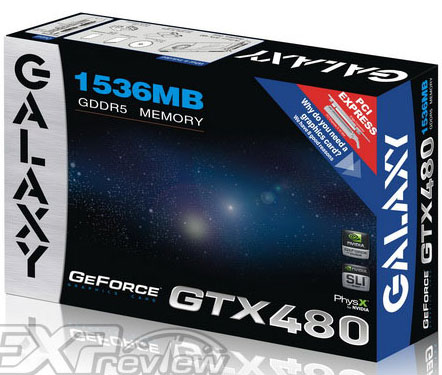 видеокарта Galaxy GeForce GTX 480