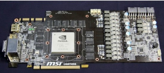 Видеокарта MSI N480GTX Lightning