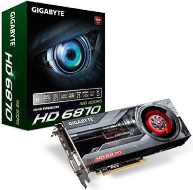 Видеокарта Gigabyte Radeon HD 6870