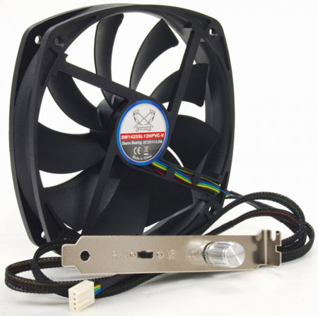 Корпусной вентилятор Scythe Slip Stream 140 PWM Adjustable VR