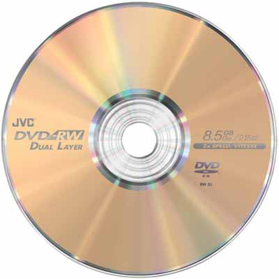 JVC DVD-RW Dual Layer Disc