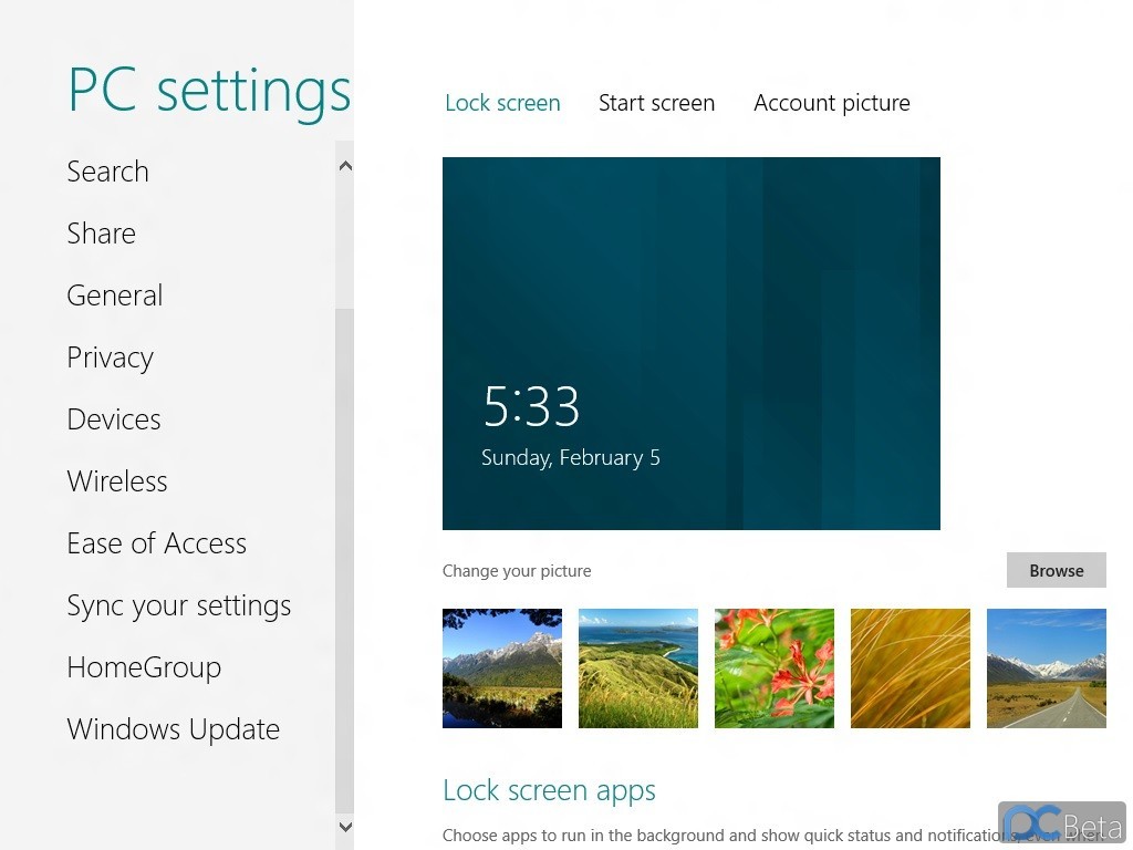 Опубликованы скриншоты Windows 8 build 8226