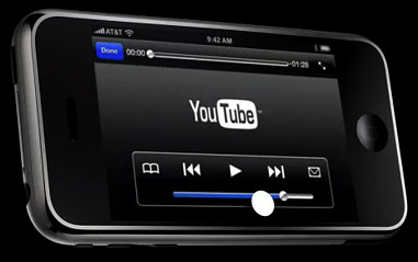 В iPhone будет встроен медиа-плеер, предназначенный для просмотра видео с YouTube