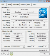 Разгон Core i7 на материнской плате ECS X58B-A