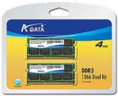 Оперативная память A-Data DDR3-1066 2х2 Gb