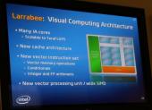 Intel Larrabee slide