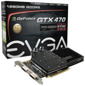 Видеокарта EVGA GeForce GTX 470 Hydro Copper FTW