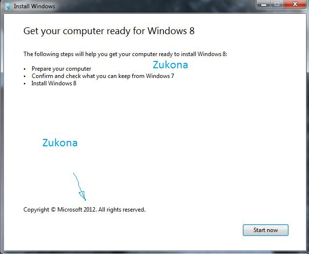 Скриншоты Windows 8 Milestone 1