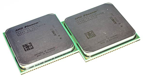 Процессоры AMD Phenom X4 9950BE и 9350e