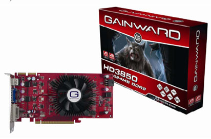 Видеокарта Gainward HD 3850 1024MB