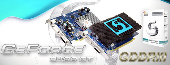 Видеокарта Sparkle GeForce 9400 GT DDR3
