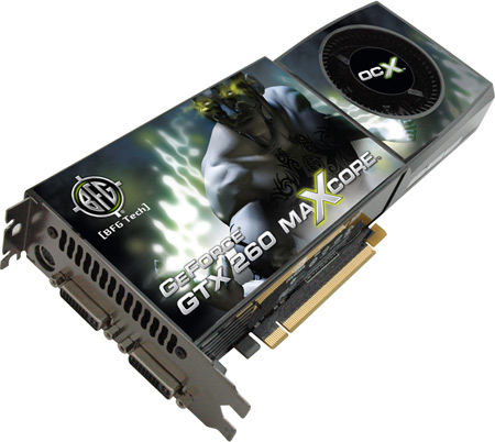 BFG GeForce GTX 260 OCX MAXCORE