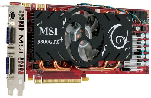 Видеокарта MSI GeForce 9800GTX+