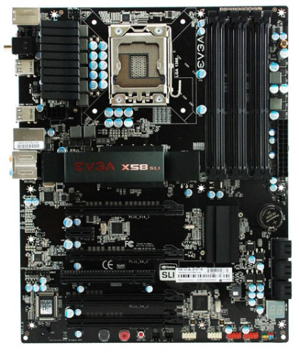 Материнская плата EVGA X58 SLI LE