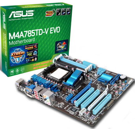 Материнская плата ASUS M4A785D-V EVO