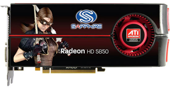 видеокарта Sapphire HD 5850
