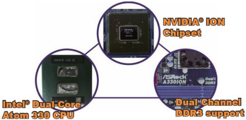 Материнская плата ASRock A330ION