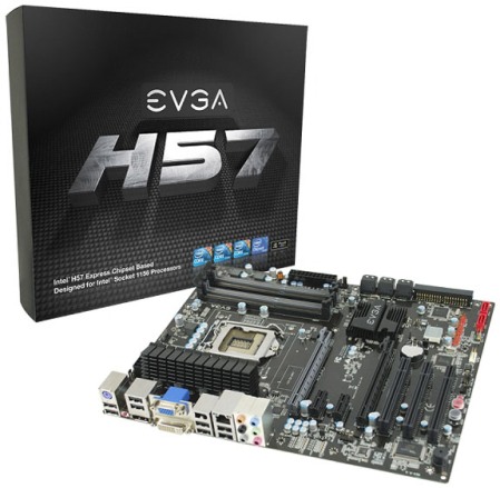 Материнская плата EVGA H57