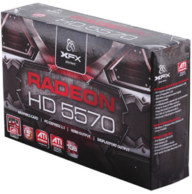 видеокарта XFX Radeon HD 5570