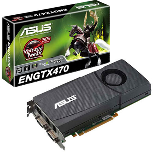 видеокарта ASUS GeForce GTX 470