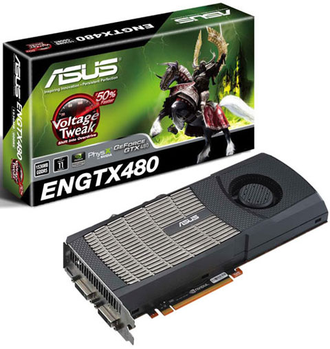 видеокарта ASUS GeForce GTX 480