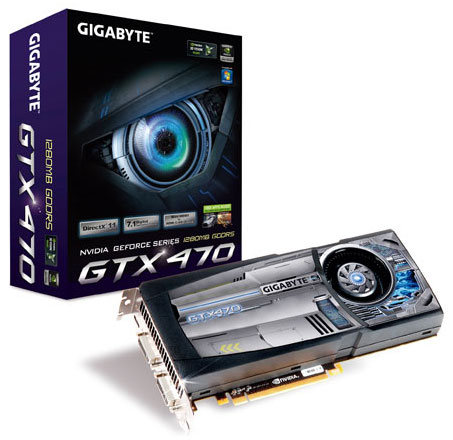 видеокарта Gigabyte GeForce GTX 470