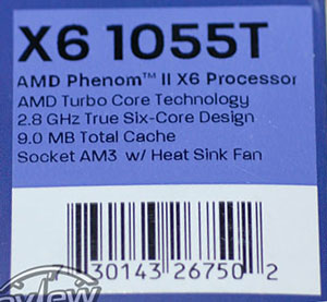 процессор Phenom II X6 1055T
