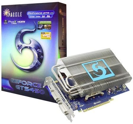 видеокарта Sparkle GeForce GTS 450 (SXS4501024D5SNMP)