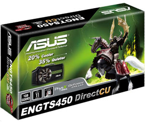 видеокарта ASUS ENGTS 450 DirectCU