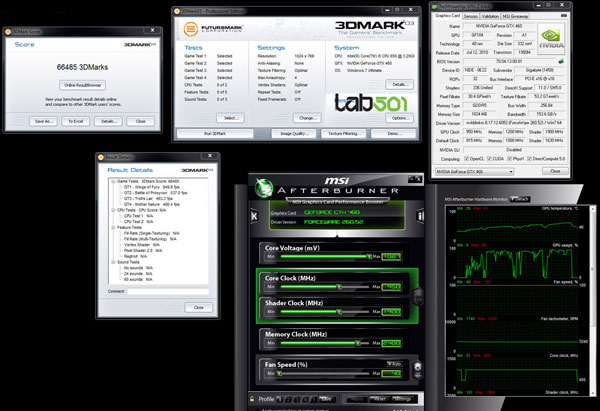 видеокарта Gigabyte GeForce GTX 460 Super Overclock - тест