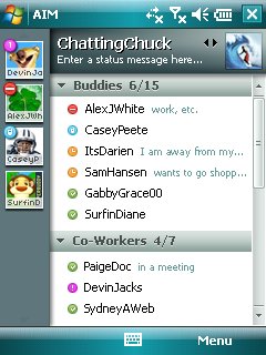 AIM для Windows Mobile