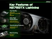 Видеокарта MSI N275GTX Lightning