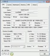 Core i7-870@5600 МГц