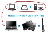 Gigabyte представила компьютер-трансформер Booktop T1132N