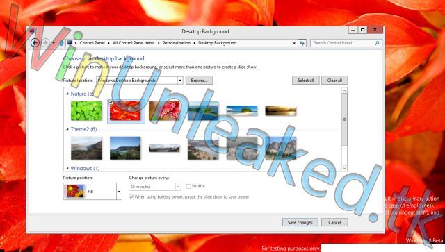 Новые скриншоты Windows 8 pre-Beta